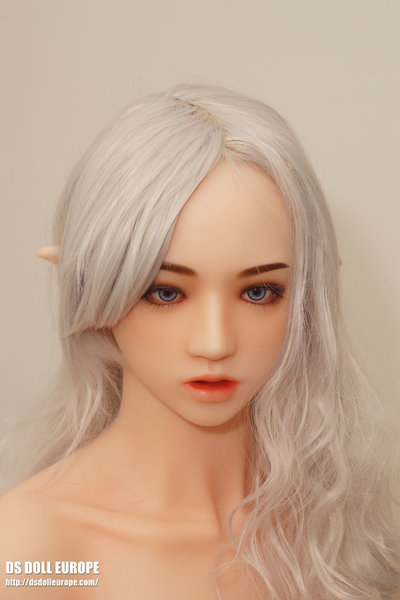 Doll Sweet Samantha head, blue eyes, LPink skin tone, on DS167 body style, custom wig