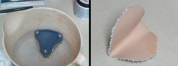 Mold soaking and silicone color on MQ
