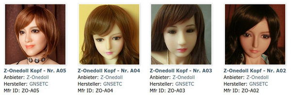 Heads by Z-Onedoll - overview (4/4)
