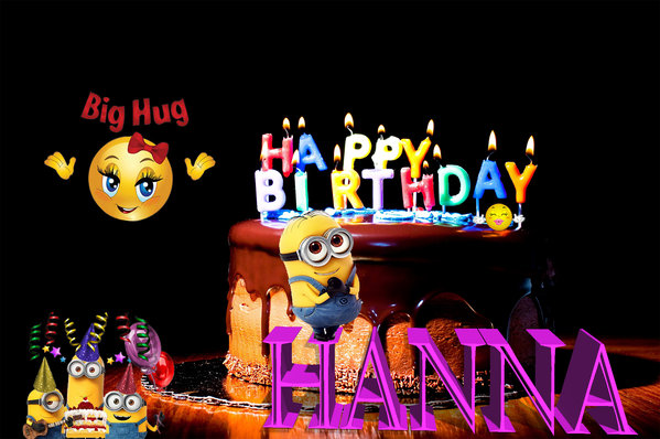 birthday Hanna - Minions inspired by Agent N.jpg