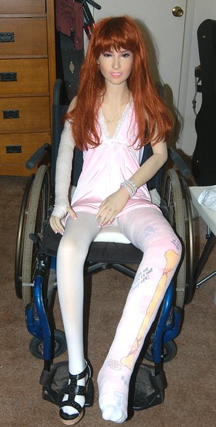 It's hard to dress sexy with a broken leg!