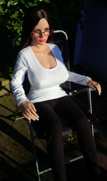 Catching some late afternoon sun in the garden