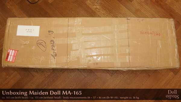 Unboxing Maiden Doll MA-165 with Lifanou heads #23 and #28 - Dollstudio