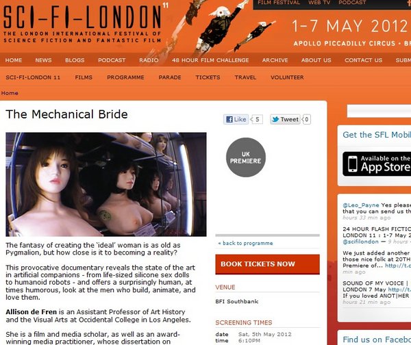 2012-04-27 Mechanical Bride at Sci Fi London.jpg